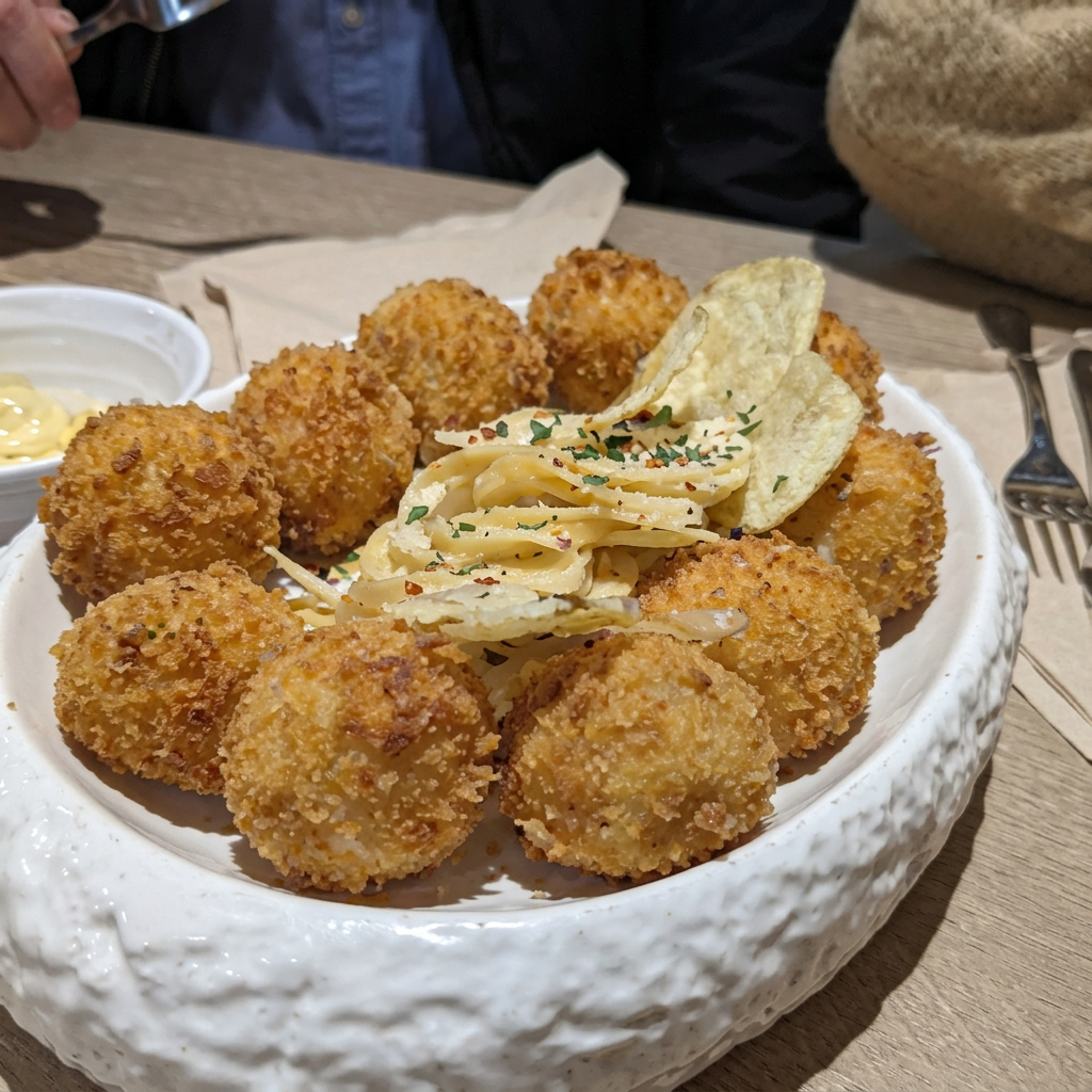 Croquetas de cecina